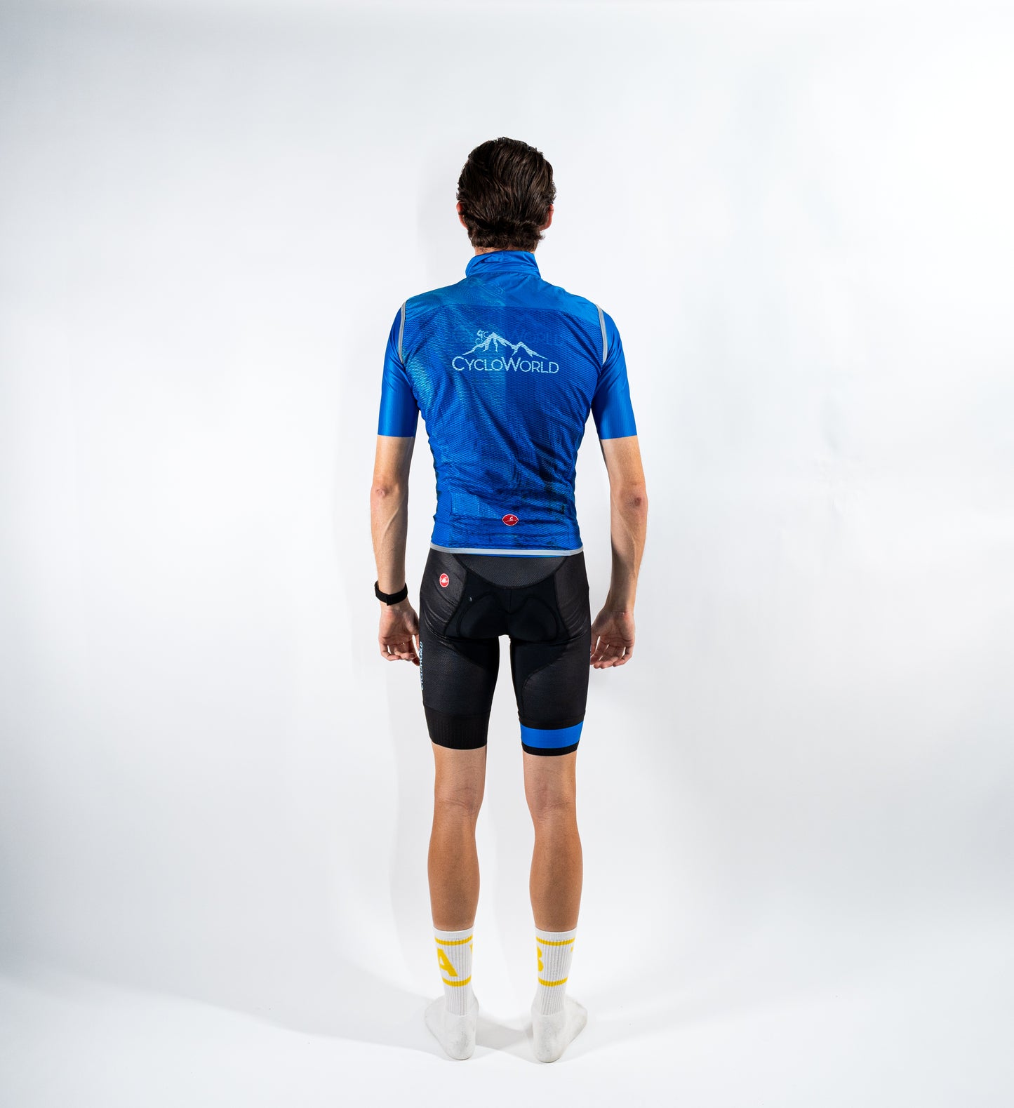 CycloWorld fanwear 2025 - Castelli Pro Light Wind Vest Azure Blue