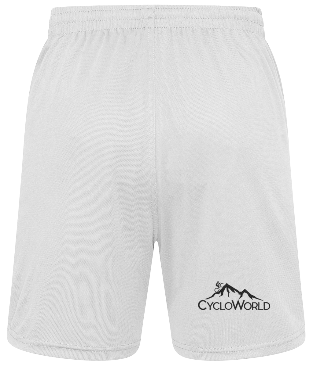 Cool Shorts CycloWorld logo donkergrijs