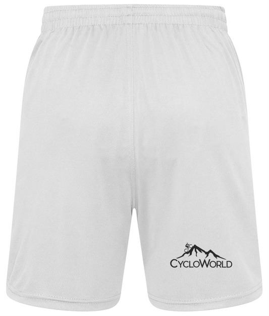 Cool Shorts CycloWorld logo donkergrijs