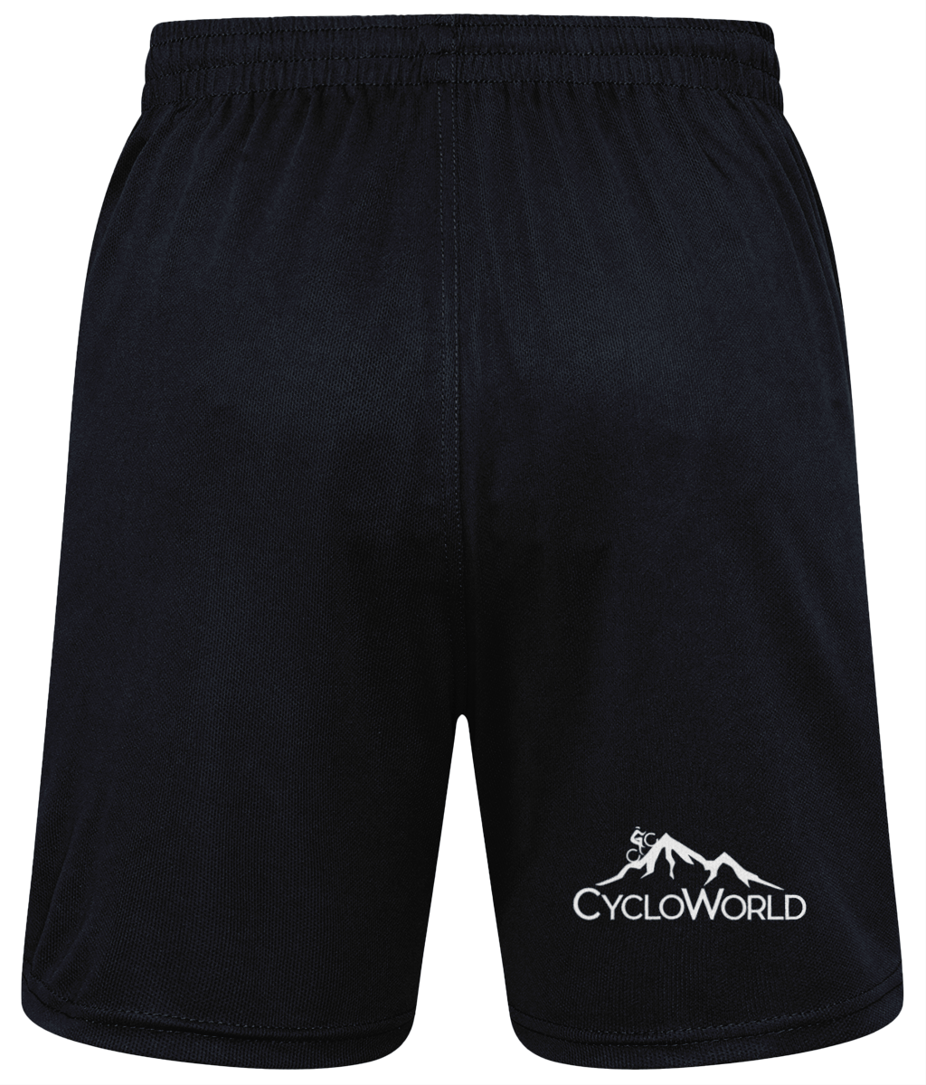 Cool Shorts CycloWorld logo wit