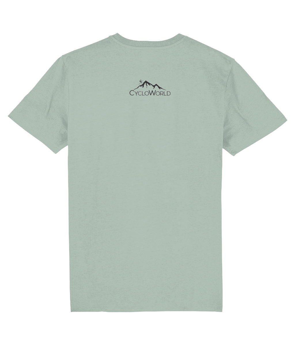 T-shirt Iconic Cycling Routes - Sella Ronda black