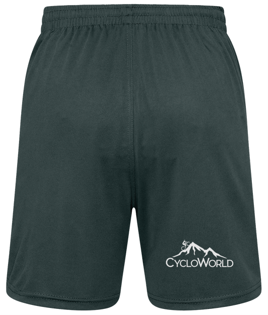 Cool Shorts CycloWorld logo wit