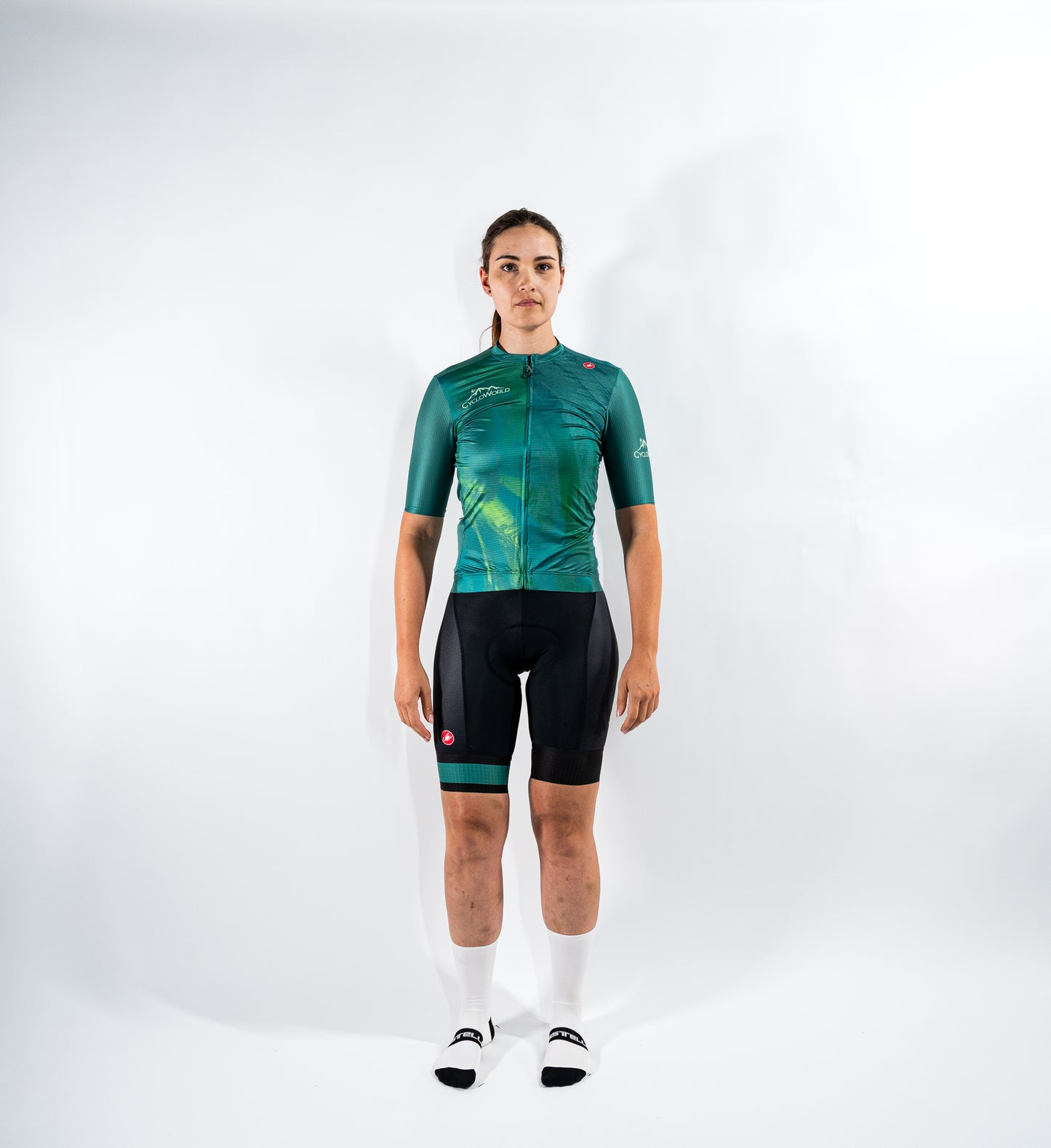 CycloWorld fanwear 2025 - Castelli Espresso Jersey British Racing Green
