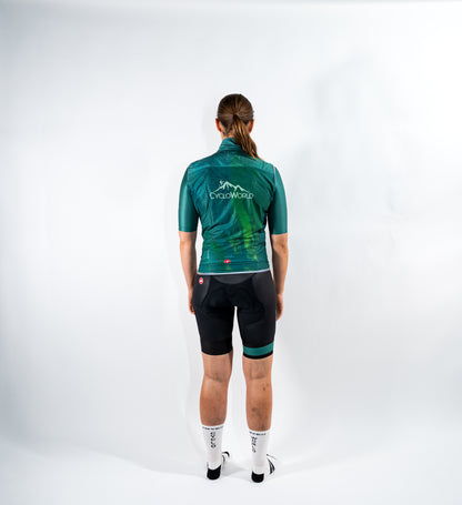CycloWorld fanwear 2025 - Castelli Espresso Jersey British Racing Green