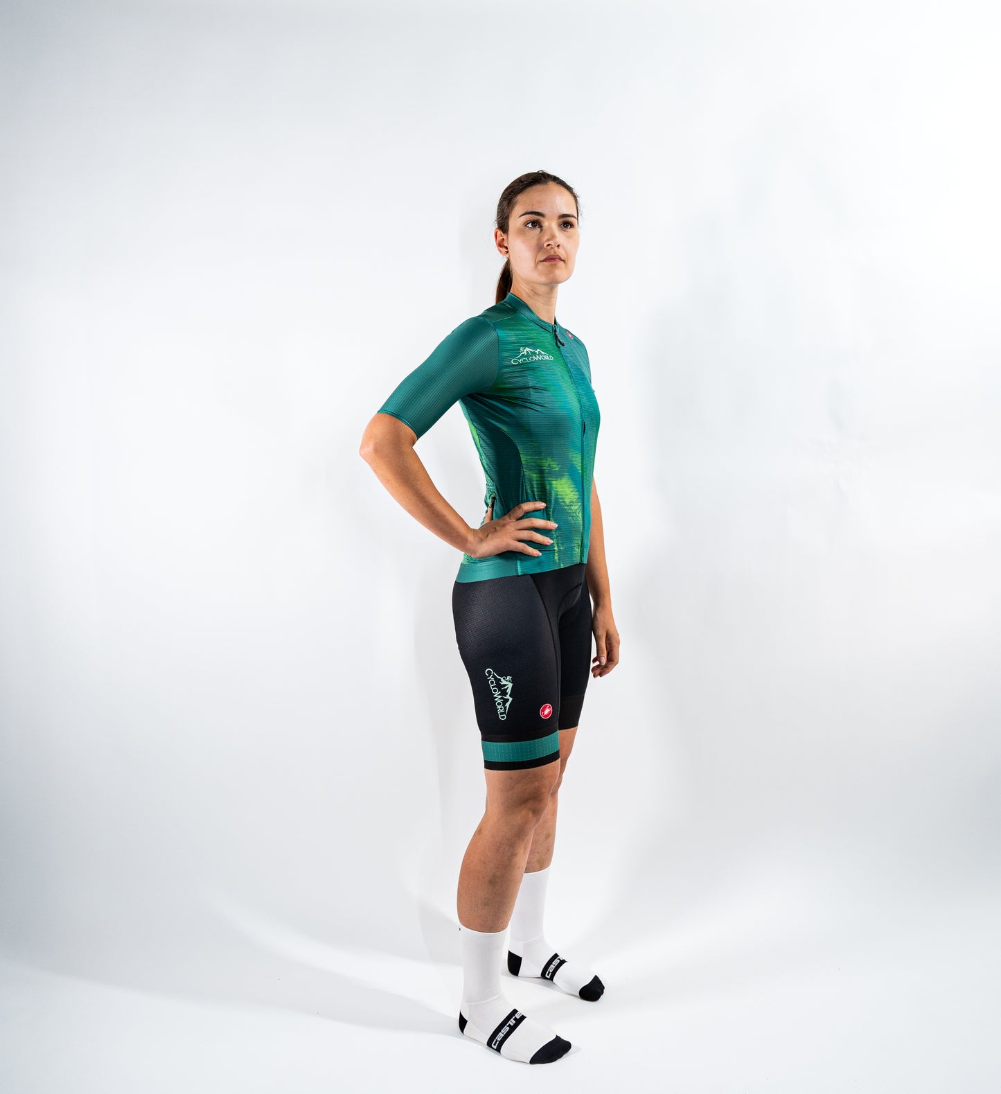 CycloWorld fanwear 2025 - Castelli Espresso Jersey British Racing Green