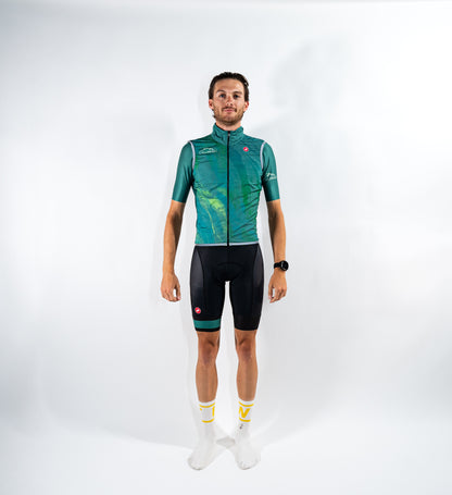 CycloWorld fanwear 2025 - Castelli Pro Light Wind Vest British Racing Green