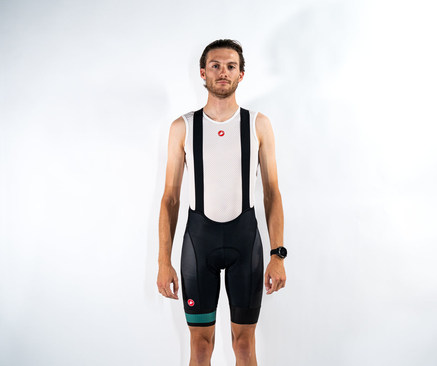 CycloWorld fanwear 2025 - Castelli Competizione Bibshort British Racing Green