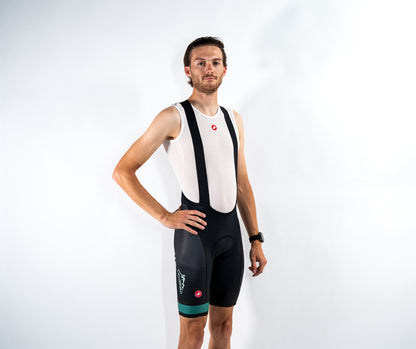 CycloWorld fanwear 2025 - Castelli Competizione Bibshort British Racing Green