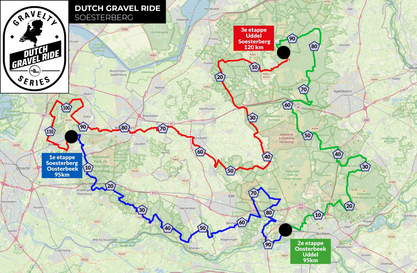 Discount EUR 100 on entry Dutch Gravel Ride 2024