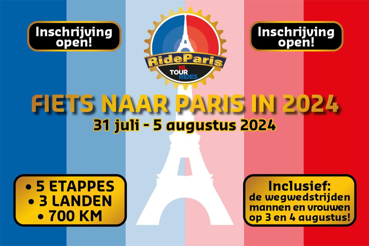 €125 korting op RideParis 2024